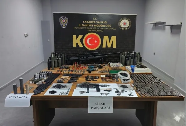 Hendek Cumhuriyet Başsavcılığı koordinesinde, Sakarya İl Emniyet Müdürlüğü Kaçakçılık ve