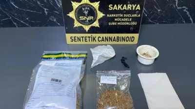 Sakarya İl Emniyet M&uuml;d&uuml;rl&uuml;ğ&uuml; Narkotik Su&ccedil;larla M&uuml;cadele Şube M&uuml;d&uuml;rl&uuml;ğ&uuml; tarafından&nbsp;Serdivan