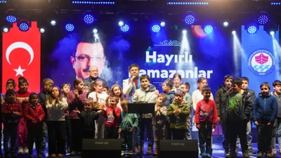 Trabzon B&uuml;y&uuml;kşehir Belediyesi'nin Ramazan etkinlikleri kapsamında Ortahisar il&ccedil;esinde Hanife Hatun
