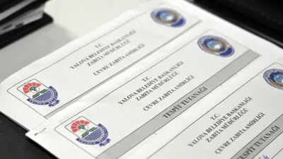 Yalova Belediyesi &Ccedil;evre Zabıta Amirliği ekipleri, ka&ccedil;ak yapılan d&ouml;k&uuml;mlerle ilgili