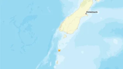 Amerika Birleşik Devletleri Jeoloji Araştırmaları Kurumu&rsquo;nun (USGS) verilerine g&ouml;re,&nbsp;Yeni Zelanda&rsquo;nın
