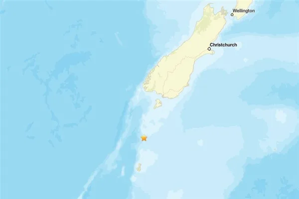 Amerika Birleşik Devletleri Jeoloji Araştırmaları Kurumu&rsquo;nun (USGS) verilerine g&ouml;re,&nbsp;Yeni Zelanda&rsquo;nın